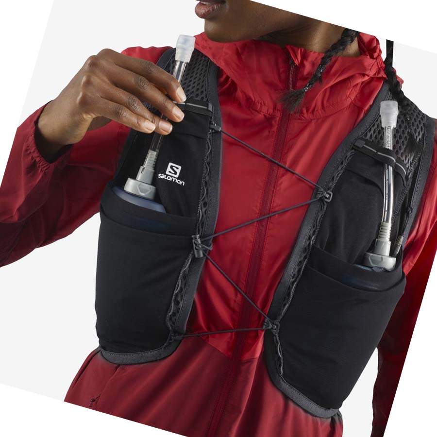 Running Packs Salomon ACTIVE SKIN 8 Mujer Negros | MX 2278MQZ